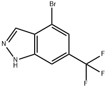 1H-Indazole,4-broMo-6-(trifluoroMethyl)-