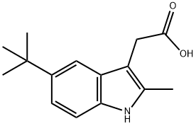 5-叔丁基-2-甲基-1H-吲哚-3-乙酸