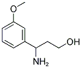 3-amino-3-(3-methoxyphenyl)propan-1-ol