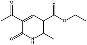 3-Pyridinecarboxylic acid, 5-acetyl-1,6-dihydro-2-methyl-6-oxo-, ethyl ester