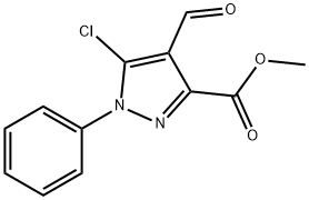 METHYL 5-CHLORO-4-FORMYL-1-PHENYL-1H-PYRAZOLE-3-CARBOXYLATE