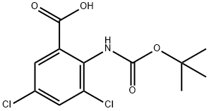 2-叔丁氧基羰氨基-3,5-二氯苯甲酸