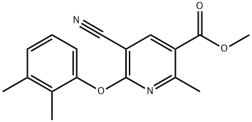 METHYL 5-CYANO-6-(2,3-DIMETHYLPHENOXY)-2-METHYLNICOTINATE