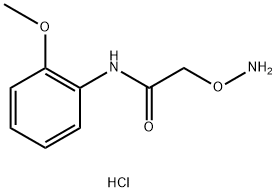 1-[[2-(AMMONIOOXY)ACETYL]AMINO]-2-METHOXYBENZENE CHLORIDE