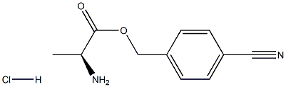 (S)-4-cyanobenzyl 2-aminopropanoate hydrochloride