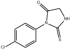 4-Imidazolidinone, 3-(4-chlorophenyl)-2-thioxo-