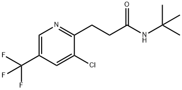 N-(TERT-BUTYL)-3-[3-CHLORO-5-(TRIFLUOROMETHYL)-2-PYRIDINYL]PROPANAMIDE