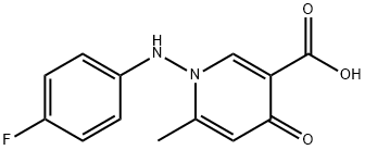 1-(4-FLUOROANILINO)-6-METHYL-4-OXO-1,4-DIHYDRO-3-PYRIDINECARBOXYLIC ACID
