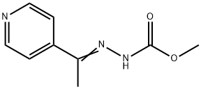 Hydrazinecarboxylic acid, 2-[1-(4-pyridinyl)ethylidene]-, methyl ester