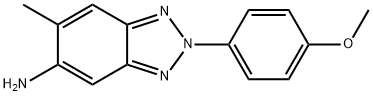 2-(4-甲氧基-苯基)-6-甲基-2H-苯并三唑-5-基胺