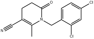1-(2,4-DICHLOROBENZYL)-2-METHYL-6-OXO-1,4,5,6-TETRAHYDRO-3-PYRIDINECARBONITRILE