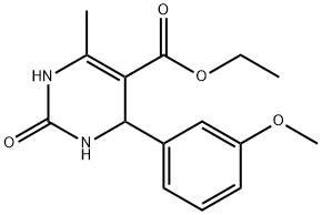 4-(3-Methoxy-phenyl)-6-methyl-2-oxo-1,2,3,4-tetra-hydro-pyrimidine-5-carboxylic acid ethyl est