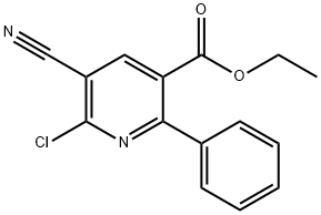 ETHYL 6-CHLORO-5-CYANO-2-PHENYLNICOTINATE