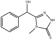 3H-1,2,4-Triazole-3-thione, 2,4-dihydro-5-(hydroxyphenylmethyl)-4-methyl-