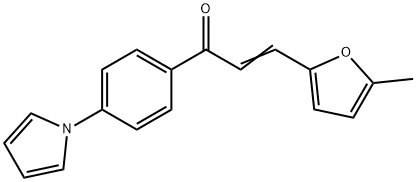(2E)-3-(5-methylfuran-2-yl)-1-[4-(1H-pyrrol-1-yl)phenyl]prop-2-en-1-one