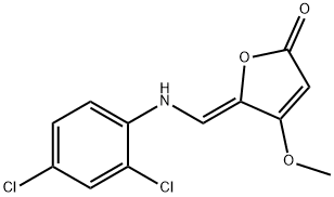 5-[(2,4-DICHLOROANILINO)METHYLENE]-4-METHOXY-2(5H)-FURANONE