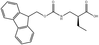 (S)-2-(((((9H-芴-9-基)甲氧基)羰基)氨基)甲基)丁酸