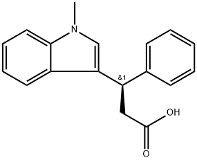 (3R)-(-)-3-(甲基-1H-吲哚-3-基)-3-苯基丙酸