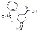 (TRANS)-4-(2-NITRO-PHENYL)-PYRROLIDINE-3-CARBOXYLIC ACID-HCL