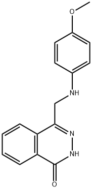 4-[(4-METHOXYANILINO)METHYL]-1(2H)-PHTHALAZINONE