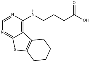 Butanoic acid, 4-[(5,6,7,8-tetrahydro[1]benzothieno[2,3-d]pyrimidin-4-yl)amino]-