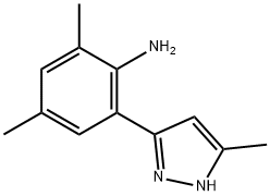 2,4-DIMETHYL-6-(5-METHYL-2H-PYRAZOL-3-YL)-PHENYLAMINE