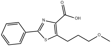 5-(3-Methoxy-propyl)-2-phenyl-thiazole-4-carboxylic acid