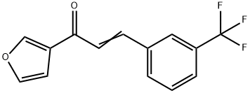 (2E)-1-(furan-3-yl)-3-[3-(trifluoromethyl)phenyl]prop-2-en-1-one