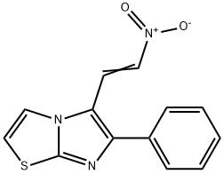 Imidazo[2,1-b]thiazole, 5-(2-nitroethenyl)-6-phenyl-