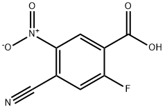 4-氰基-2-氟-5-硝基苯甲酸