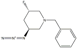 (3S,5S)-3-azido-1-benzyl-5-fluoropiperidine