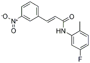 N-(5-FLUORO-2-METHYLPHENYL)-3-(3-NITROPHENYL)ACRYLAMIDE