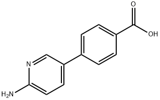Benzoic acid, 4-(6-amino-3-pyridinyl)-