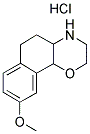 (-)-3,4,4A,5,6,10B-HEXAHYDRO-9-METHOXY-2H-NAPHTHO[1,2-B][1,4]OXAZIN, HYDROCHLORIDE