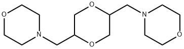 4-[[5-(morpholin-4-ylmethyl)-1,4-dioxan-2-yl]methyl]morpholine