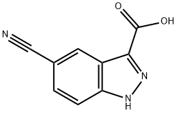 5-氰基-1H-吲唑-3-羧酸
