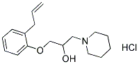 1-(2-ALLYLPHENOXY)-3-PIPERIDIN-1-YLPROPAN-2-OL HYDROCHLORIDE