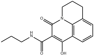 7-HYDROXY-5-OXO-N-PROPYL-2,3-DIHYDRO-1H,5H-PYRIDO[3,2,1-IJ]QUINOLINE-6-CARBOXAMIDE
