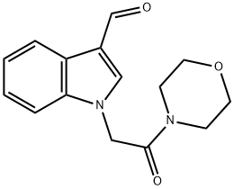 1-[2-(4-MORPHOLINYL)-2-OXOETHYL]-1H-INDOLE-3-CARBALDEHYDE