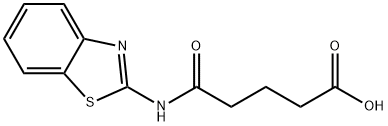 5-(benzo[d]thiazol-2-ylamino)-5-oxopentanoic acid