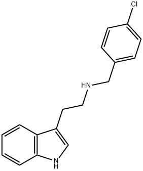 1H-Indole-3-ethanamine, N-[(4-chlorophenyl)methyl]-