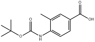 Benzoic acid, 4-[[(1,1-dimethylethoxy)carbonyl]amino]-3-methyl-