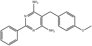 6-氨基-5-(4-甲氧基苄基)-2-苯基-4-嘧啶基胺
