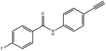 N-(4-ETHYNYLPHENYL)-4-FLUOROBENZENECARBOXAMIDE