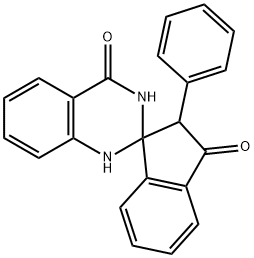 12-PHENYLSPIRO[1,2,3-TRIHYDROQUINAZOLINE-2,3'-INDANE]-4,11-DIONE