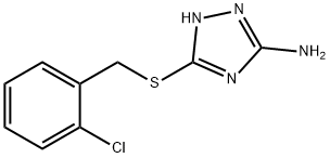3-[(2-chlorobenzyl)sulfanyl]-1H-1,2,4-triazol-5-amine