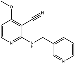 4-METHOXY-2-[(3-PYRIDINYLMETHYL)AMINO]NICOTINONITRILE