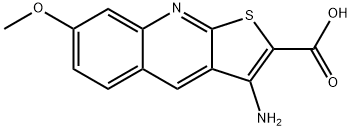 3-AMINO-7-METHOXY-THIENO[2,3-B]QUINOLINE-2-CARBOXYLIC ACID