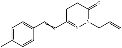 2-ALLYL-6-(4-METHYLSTYRYL)-4,5-DIHYDRO-3(2H)-PYRIDAZINONE