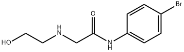 2-(2-HYDROXYETHYLAMINO)-N-(4-BROMOPHENYL)ACETAMIDE